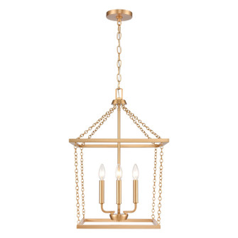 Emmett Four Light Pendant in Brushed Gold (45|EC898244)