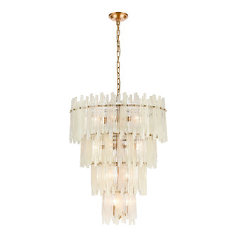 Brinicle 18 Light Chandelier in White (45|D4662)