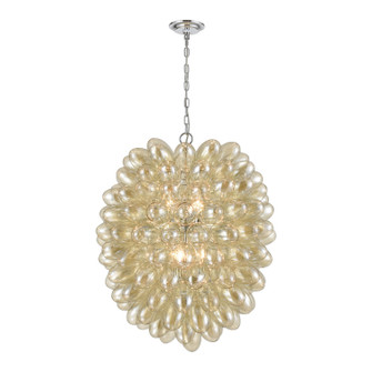 Bubble Up Six Light Chandelier in Chrome (45|D4372)