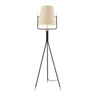 Cromwell One Light Floor Lamp in Black (45|D3367)