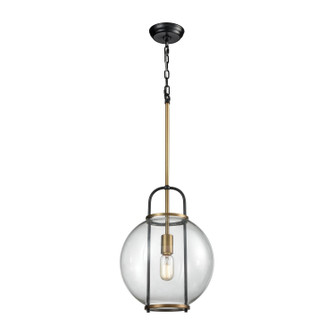 Faraday One Light Mini Pendant in Aged Brass (45|D3229)