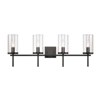 Oakland Four Light Vanity in Black (45|CN290416)