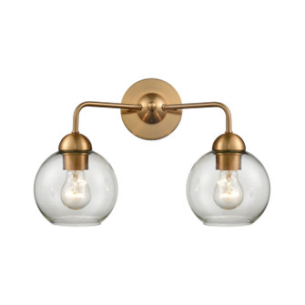 Astoria Two Light Vanity in Satin Gold (45|CN280215)