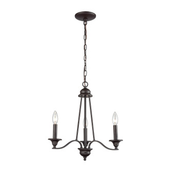 Farmington Three Light Chandelier in Oil Rubbed Bronze (45|CN110321)