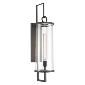 Hopkins One Light Outdoor Wall Sconce in Charcoal Black (45|894941)