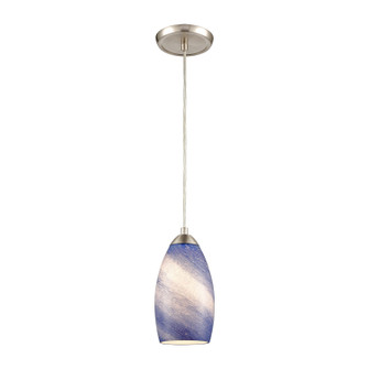 Planetario One Light Mini Pendant in Satin Nickel (45|853111)