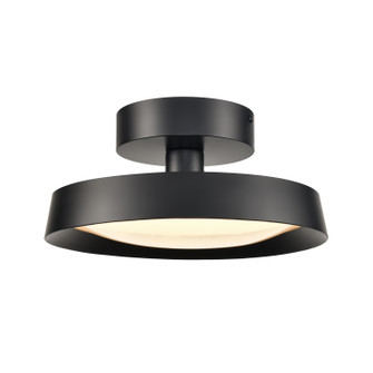 Nancy LED Semi Flush Mount in Matte Black (45|85074LED)