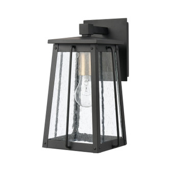 Kirkdale One Light Outdoor Wall Sconce in Matte Black (45|834001)