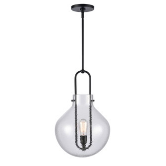 Monica One Light Pendant in Matte Black (45|823031)