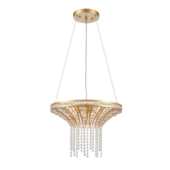 Fantania Four Light Chandelier in Champagne Gold (45|822274)