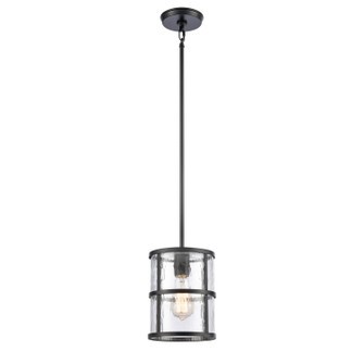 Solace One Light Mini Pendant in Matte Black (45|820741)