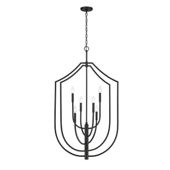 Continuance Six Light Pendant in Charcoal (45|820266)
