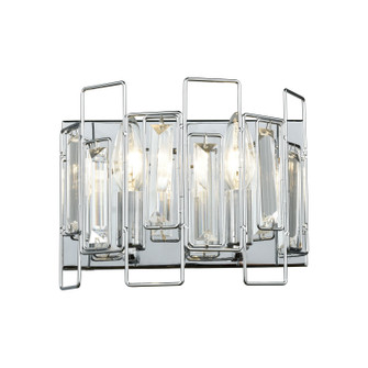 Crosby Two Light Vanity Lamp in Polished Chrome (45|813702)