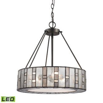 Ethan LED Chandelier in Tiffany Bronze (45|702123LED)