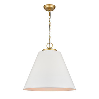 Vellus Three Light Pendant in Matte White (45|681753)