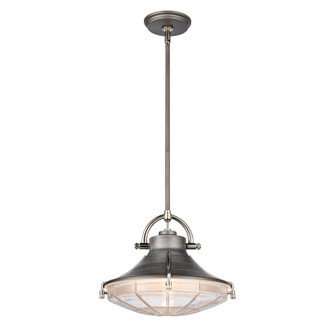 Urbanite One Light Pendant in Weathered Zinc (45|677661)