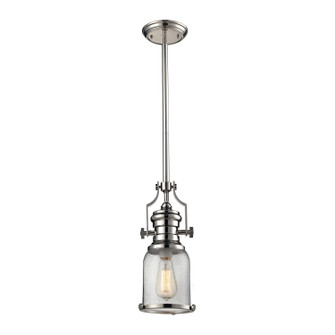 Chadwick One Light Mini Pendant in Polished Nickel (45|677321)