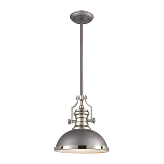 Chadwick One Light Pendant in Weathered Zinc (45|672351)