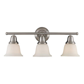 Berwick Three Light Vanity in Brushed Nickel (45|670223)