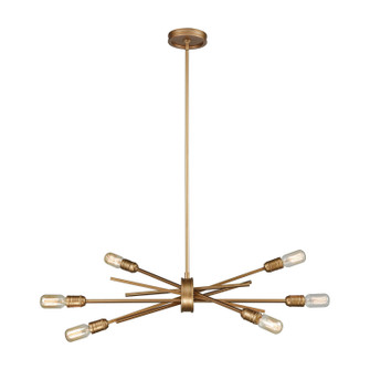 Xenia Six Light Chandelier in Matte Gold (45|669716)