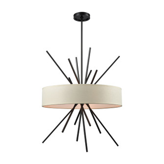 Xenia Five Light Chandelier in Oil Rubbed Bronze (45|669145)