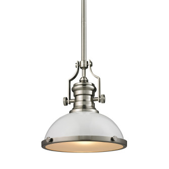 Chadwick One Light Pendant in Gloss White (45|665251)