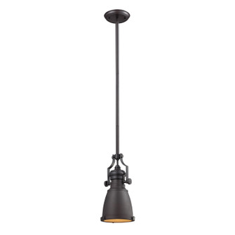 Chadwick One Light Mini Pendant in Oiled Bronze (45|661391)