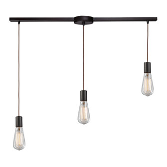 Menlow Park Three Light Pendant in Oil Rubbed Bronze (45|600463L)