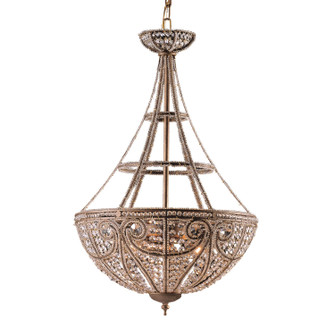 Elizabethan Four Light Pendant in Dark Bronze (45|59654)