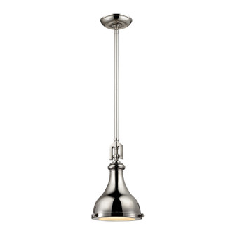 Rutherford One Light Mini Pendant in Polished Nickel (45|570301)