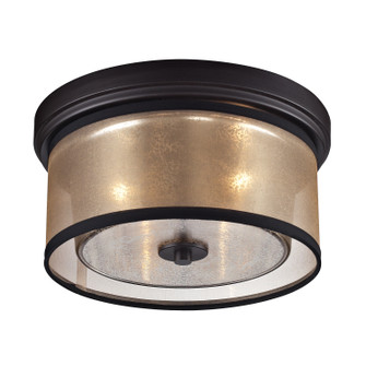 Diffusion Two Light Flush Mount in Oil Rubbed Bronze (45|570252)