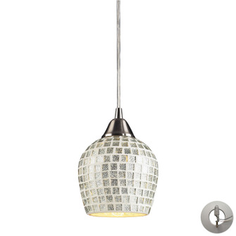 Fusion One Light Mini Pendant in Satin Nickel (45|5281SLVLA)