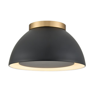 Pelham Two Light Flush Mount in Satin Brass (45|523232)