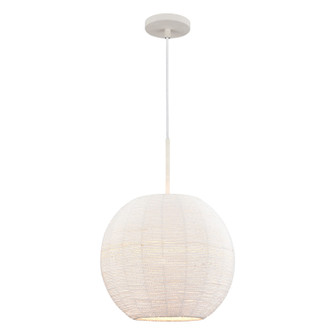 Sophie One Light Pendant in White Coral (45|522551)