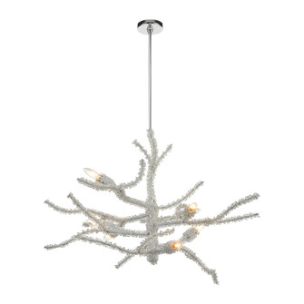 Winter's Spray Eight Light Chandelier in Polished Chrome (45|467828)