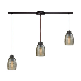 Muncie Three Light Pendant in Oil Rubbed Bronze (45|462163L)