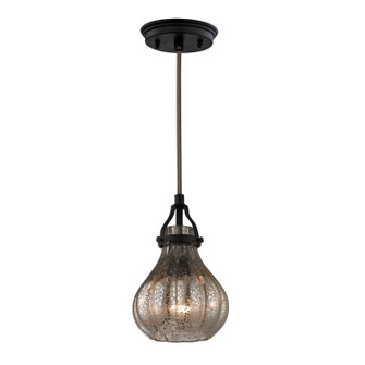 Danica One Light Mini Pendant in Oil Rubbed Bronze (45|460241)