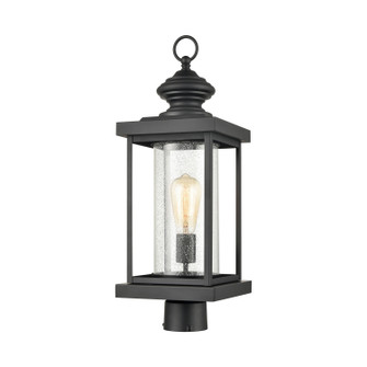 Minersville One Light Outdoor Post Mount in Matte Black (45|454541)