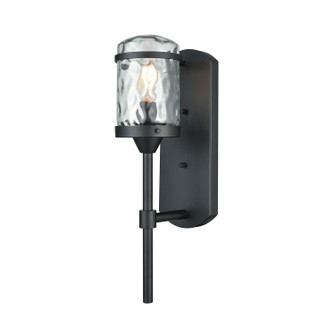 Torch One Light Outdoor Wall Sconce in Charcoal (45|454001)