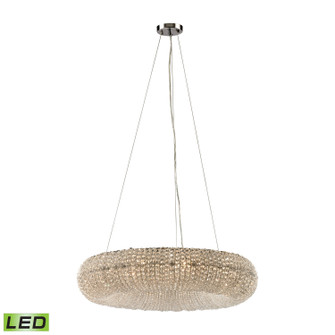 Crystal Ring LED Chandelier in Polished Chrome (45|4529210LED)