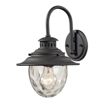 Searsport One Light Outdoor Wall Sconce in Weathered Charcoal (45|450401)