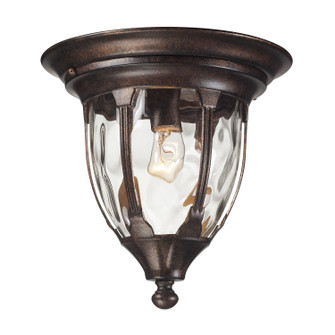 Glendale One Light Flush Mount in Regal Bronze (45|450041)