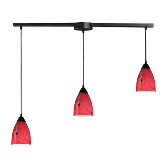 Classico Three Light Pendant in Dark Rust (45|4063LFR)