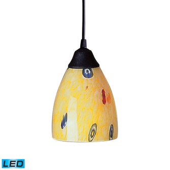 Classico LED Mini Pendant in Dark Rust (45|4061YWLED)