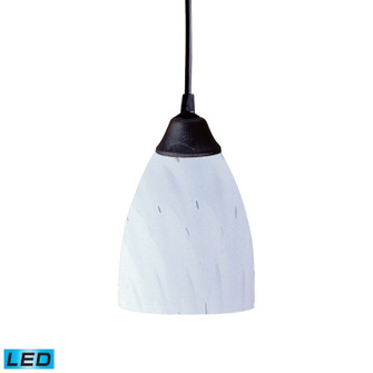 Classico LED Mini Pendant in Dark Rust (45|4061WHLED)