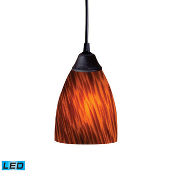 Classico LED Mini Pendant in Dark Rust (45|4061ESLED)