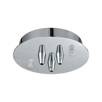 Pendant Options Three Light Canopy in Polished Chrome (45|3SRCHR)