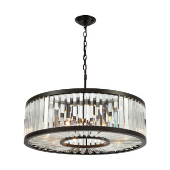 Palacial Nine Light Chandelier in Oil Rubbed Bronze (45|330679)