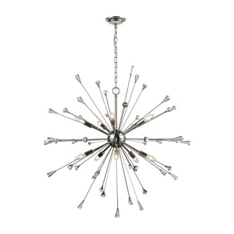 Sprigny Ten Light Chandelier in Polished Nickel (45|3303110)