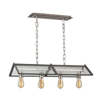 Ridgeview Four Light Chandelier in Polished Nickel (45|319624)